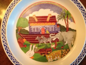 Noah's Ark plate