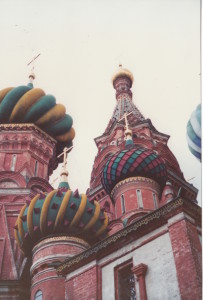 St. Basil's Cathedral, Moscow. (August 1991)