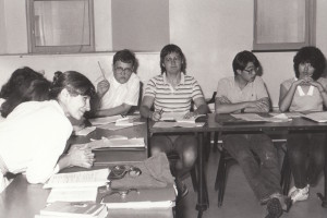 Amy Kass at the 1986 Telluride Association Summer Program in Chicago.