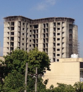 New construction in Addis