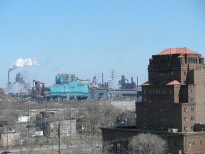 US Steel plant in Gary